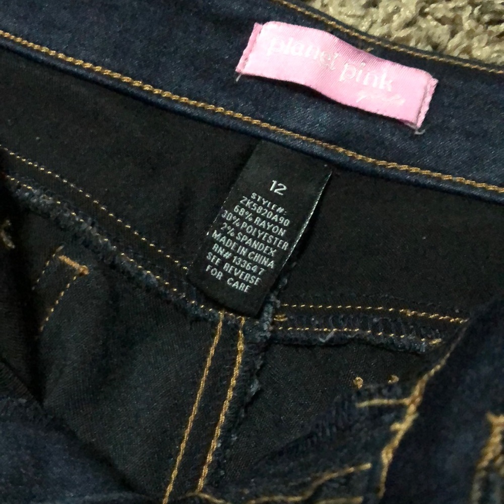 Planet Pink Girls Jeans Size.12 - Picture 12 of 15